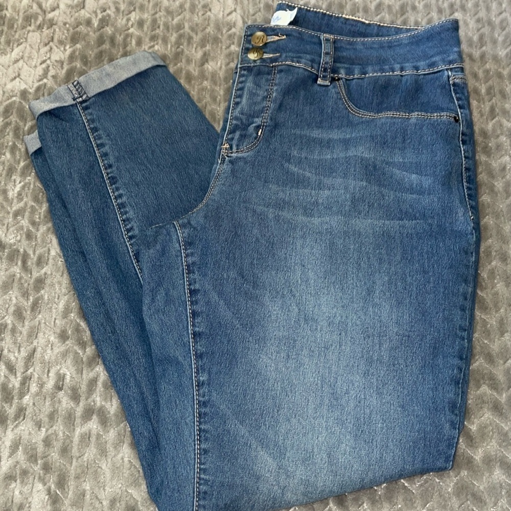 Royalty for‎ Me Jeggings.  Size 12.  Cuffed ankle.